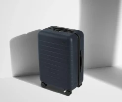 The Bigger Carry-On in Navy Blue