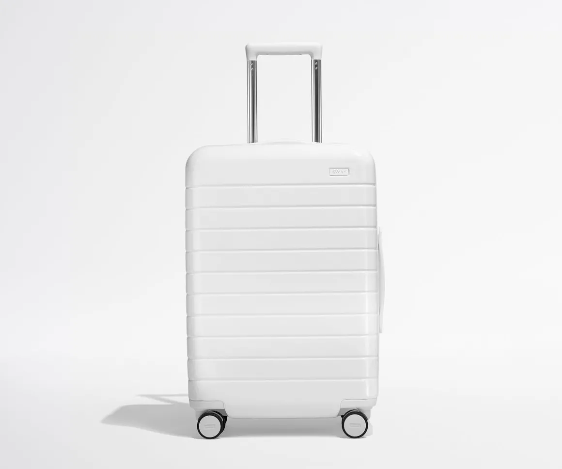 The Bigger Carry-On in Pearl White