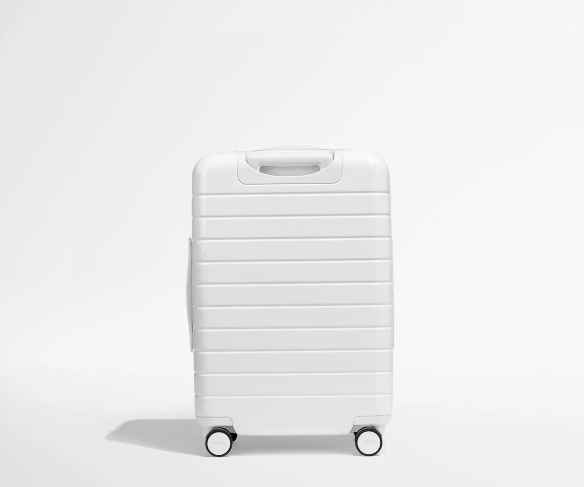 The Bigger Carry-On in Pearl White