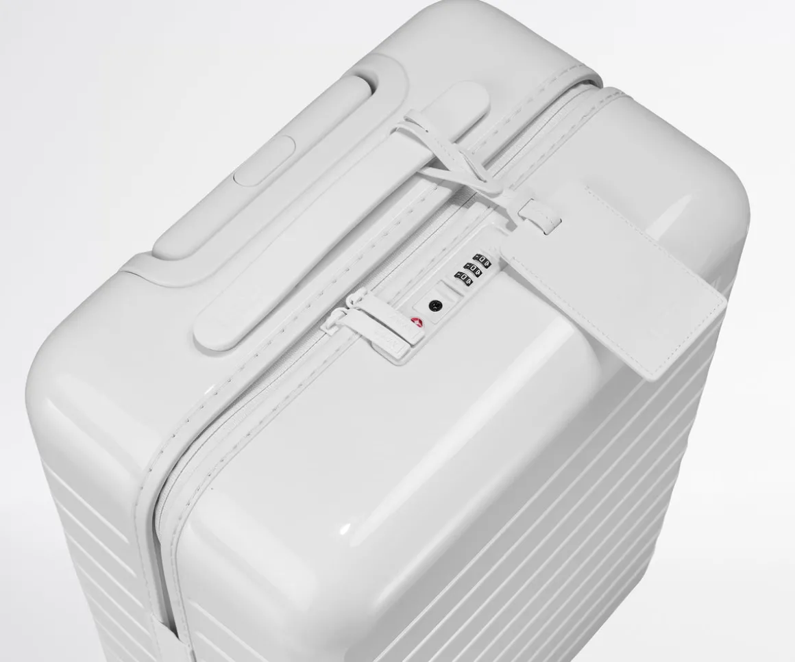 The Bigger Carry-On in Pearl White