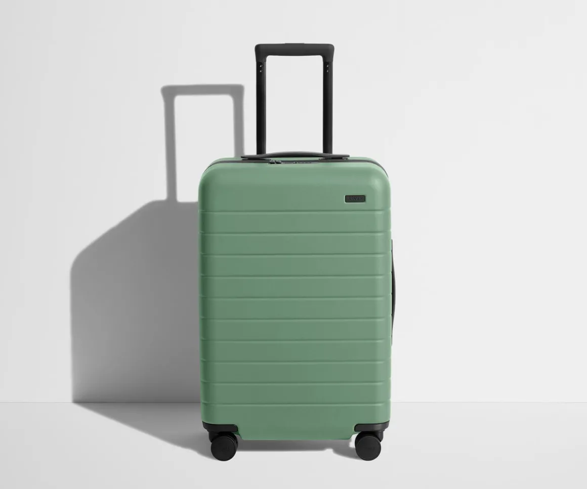 The Bigger Carry-On in Sea Green
