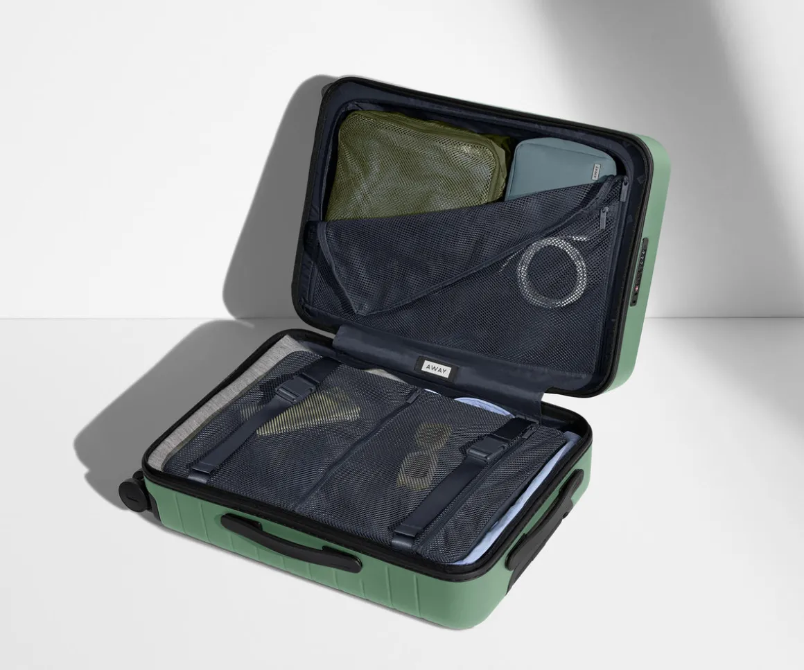 The Bigger Carry-On in Sea Green