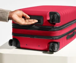 The Carry-On Flex in Cherry Red