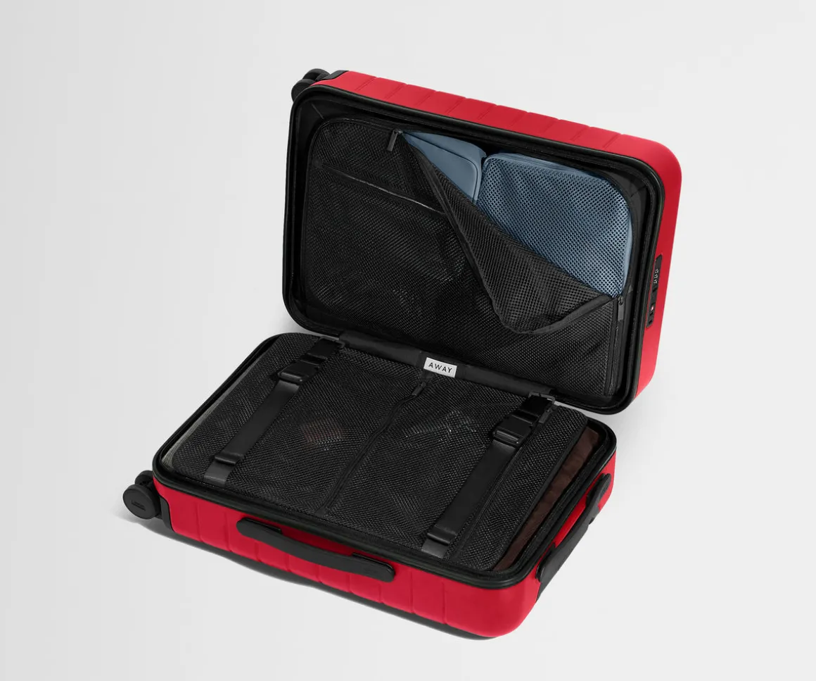 The Carry-On in Cherry Red