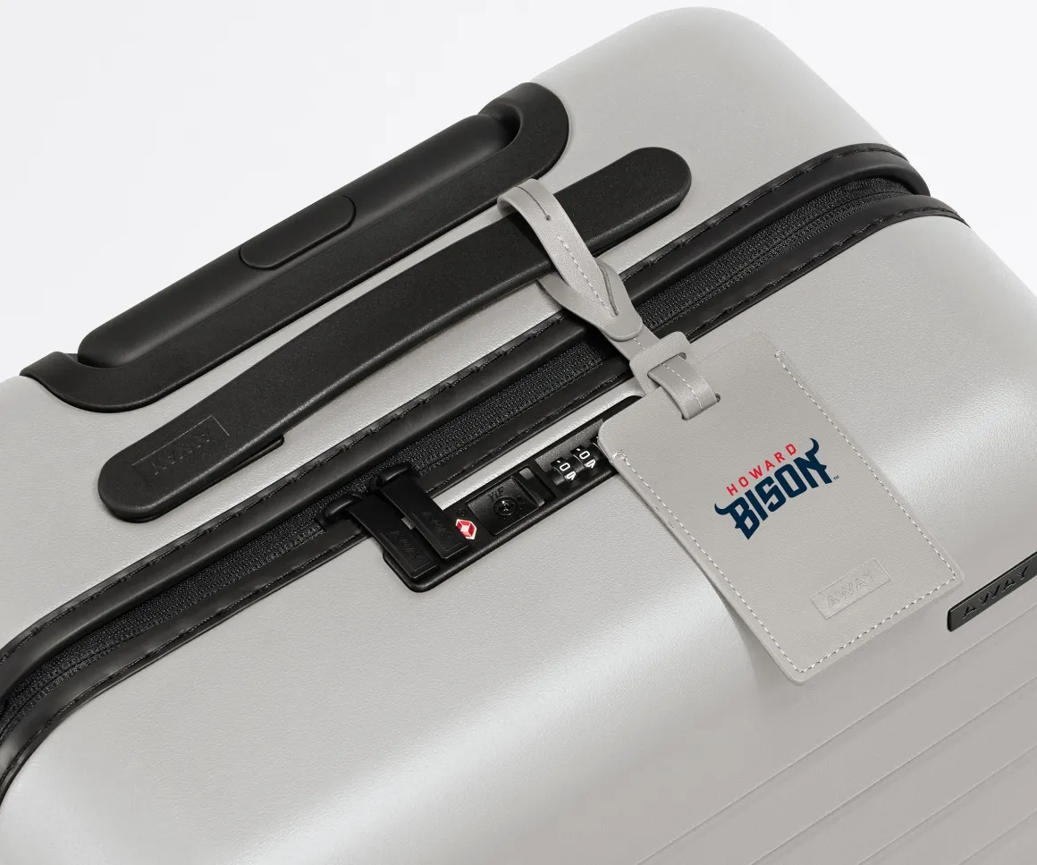 The Collegiate Luggage Tag in Howard University ®