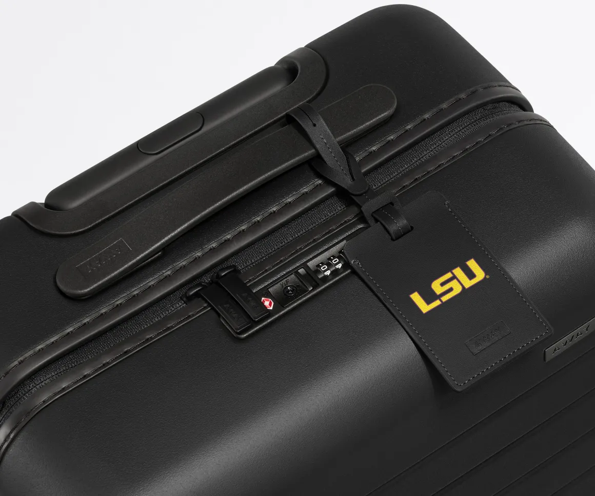 The Collegiate Luggage Tag in LSU ®