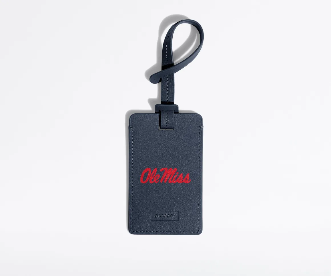 The Collegiate Luggage Tag in Ole Miss ®