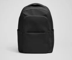 The Commuter Backpack in Jet Black