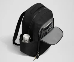 The Commuter Backpack in Jet Black