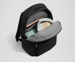 The Commuter Backpack in Jet Black