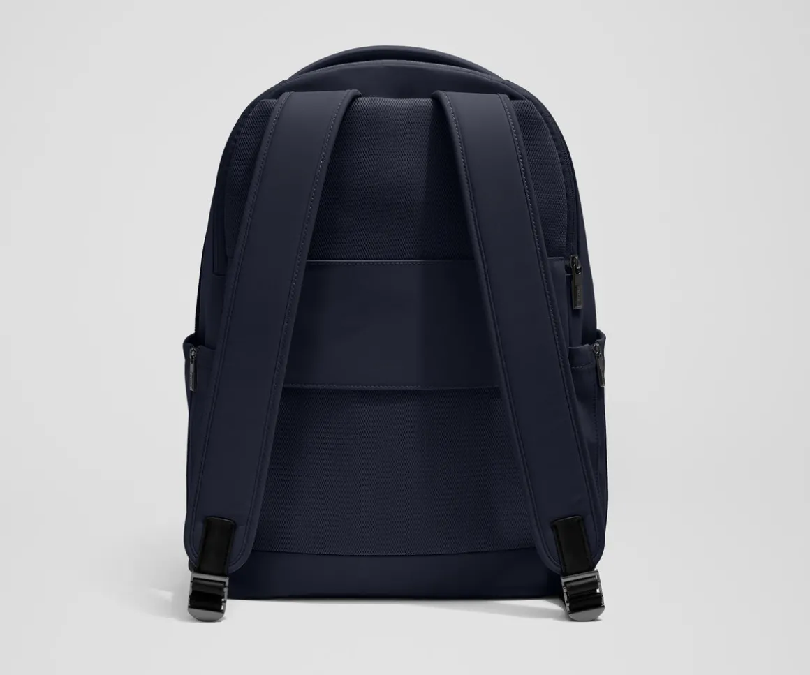 The Commuter Backpack in Navy Blue