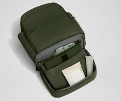 The Double Diaper Backpack in Olive Green