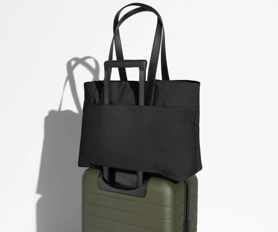 The Everywhere Tote in Jet Black