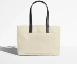The Everywhere Tote in Salt White