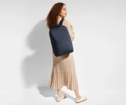 The Everywhere Zip Backpack in Navy Blue