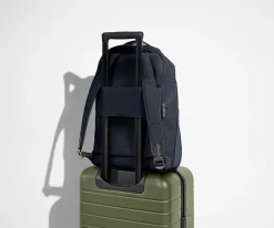 The Everywhere Zip Backpack in Navy Blue