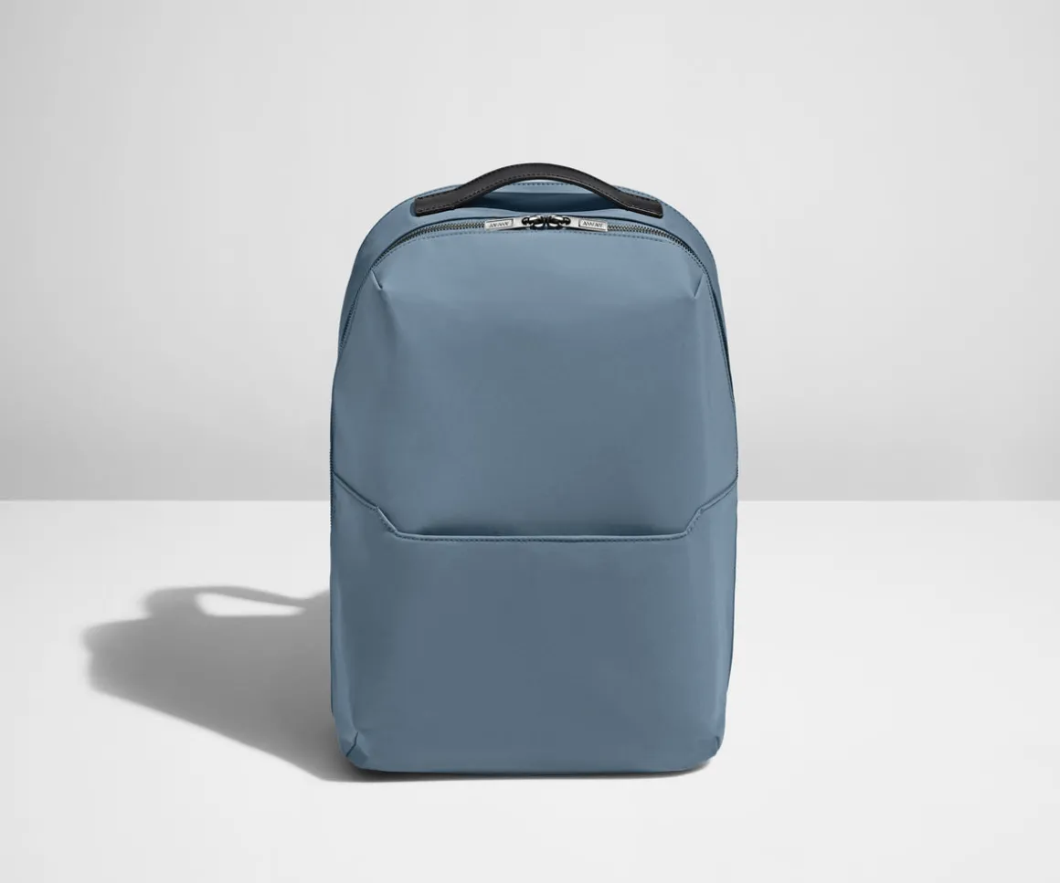 The Everywhere Zip Backpack in Coast Blue