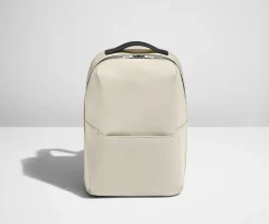 The Everywhere Zip Backpack in Salt White
