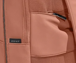 The Everywhere Zip Backpack in Clay Pink