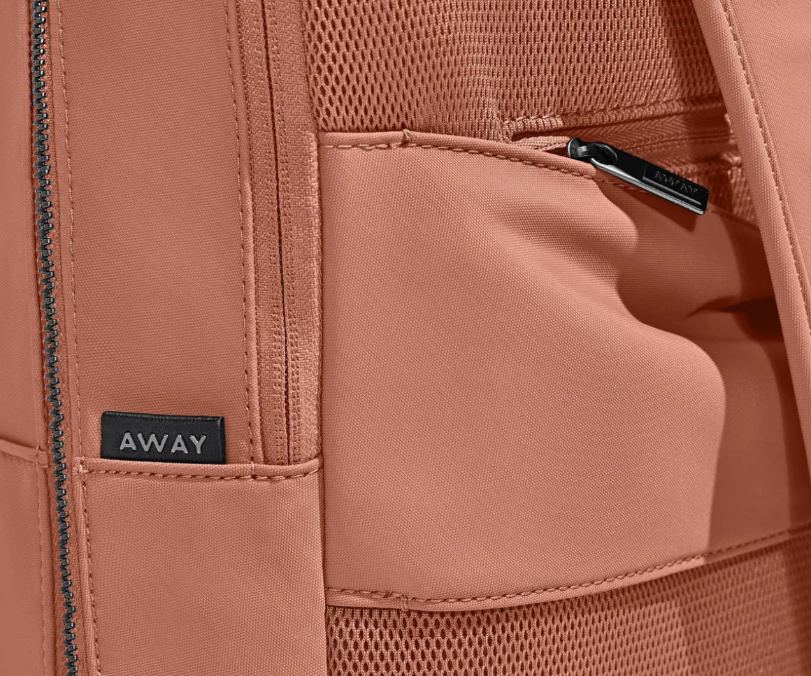 The Everywhere Zip Backpack in Clay Pink