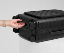 The Executive Bigger Carry-On in Jet Black