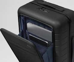 The Executive Bigger Carry-On in Jet Black
