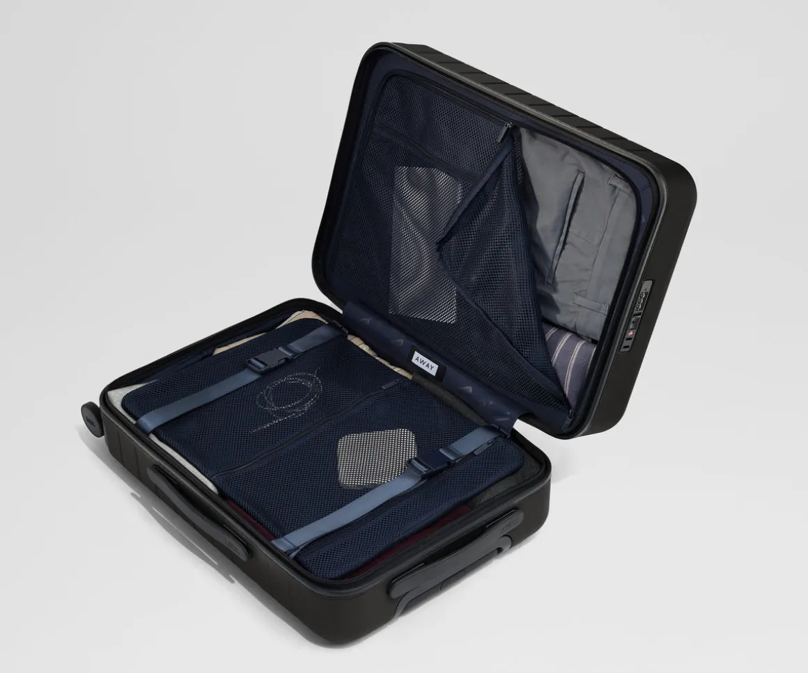 The Executive Bigger Carry-On in Jet Black