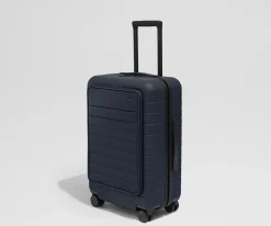 The Executive Bigger Carry-On in Navy Blue