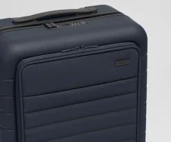 The Executive Bigger Carry-On in Navy Blue