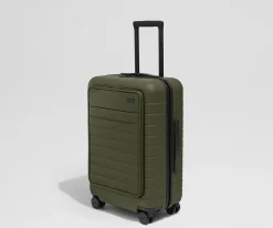 The Executive Bigger Carry-On in Olive Green