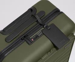 The Executive Bigger Carry-On in Olive Green