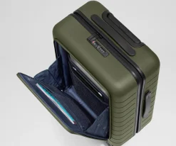 The Executive Bigger Carry-On in Olive Green