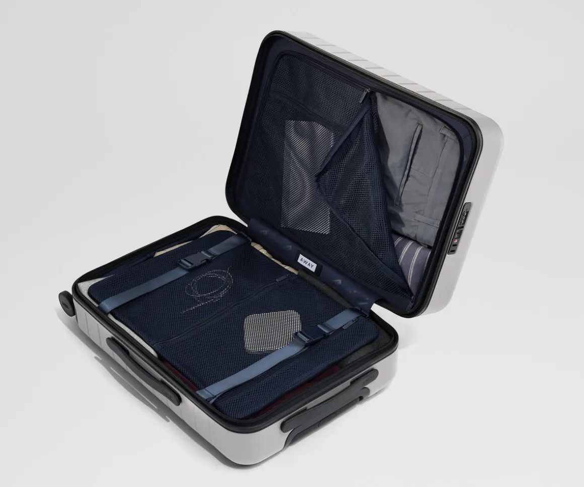 The Executive Bigger Carry-On in Cloud Gray
