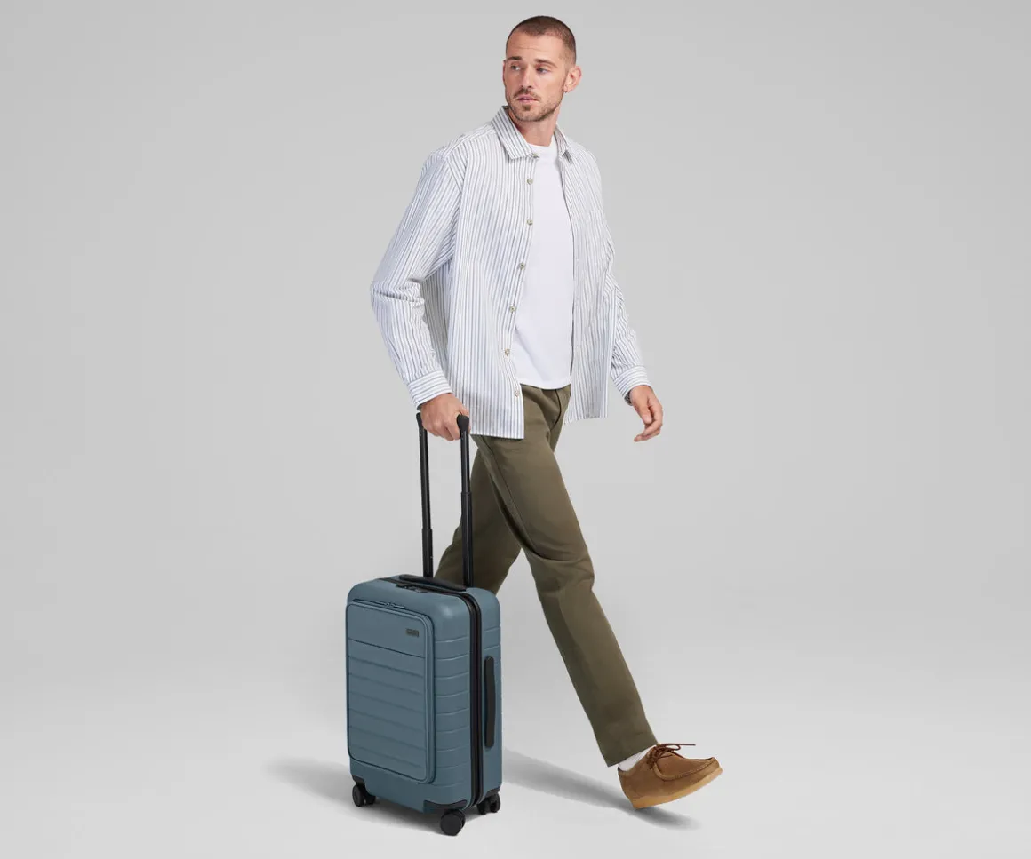 The Executive Carry-On in Coast Blue