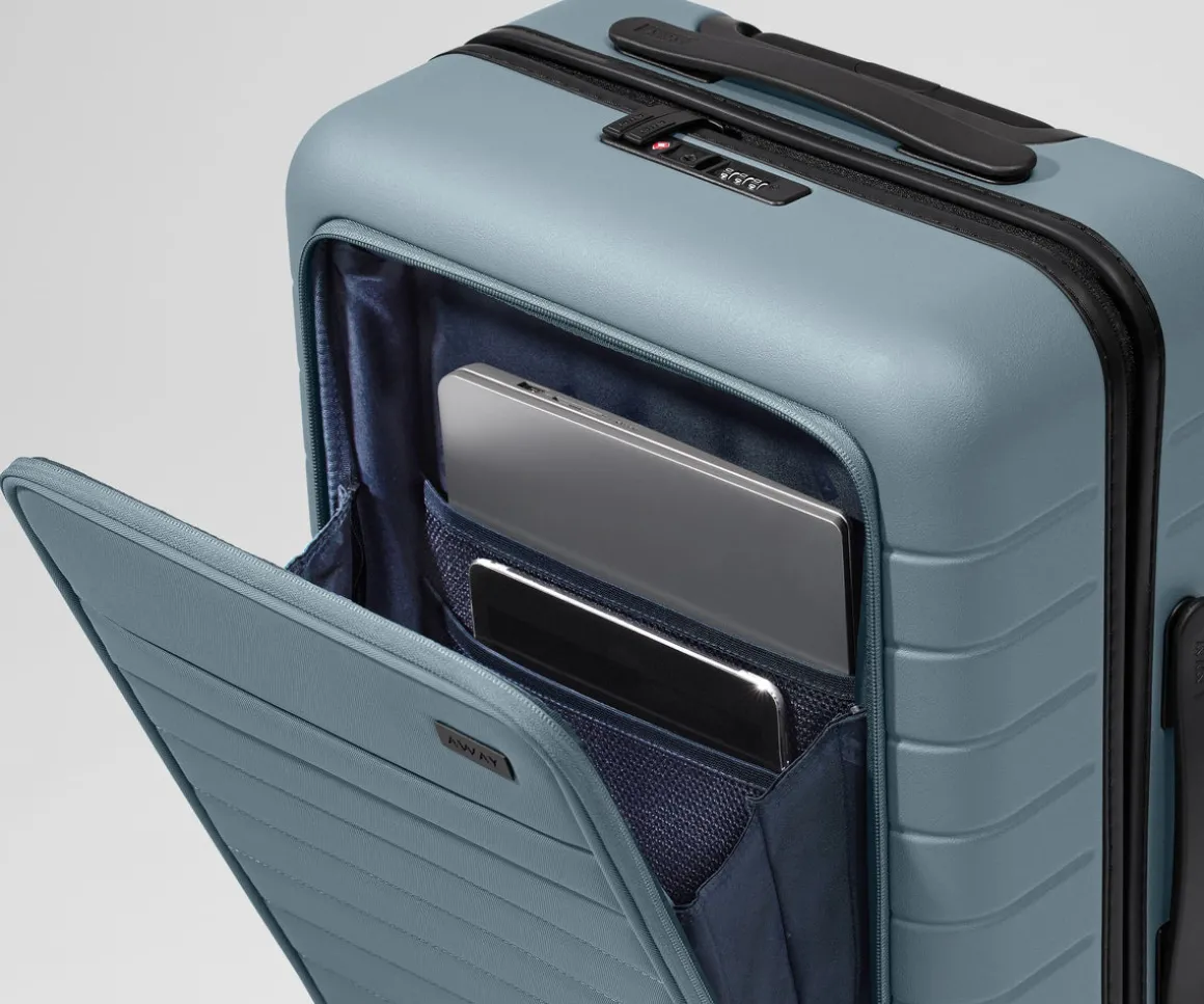 The Executive Carry-On in Coast Blue