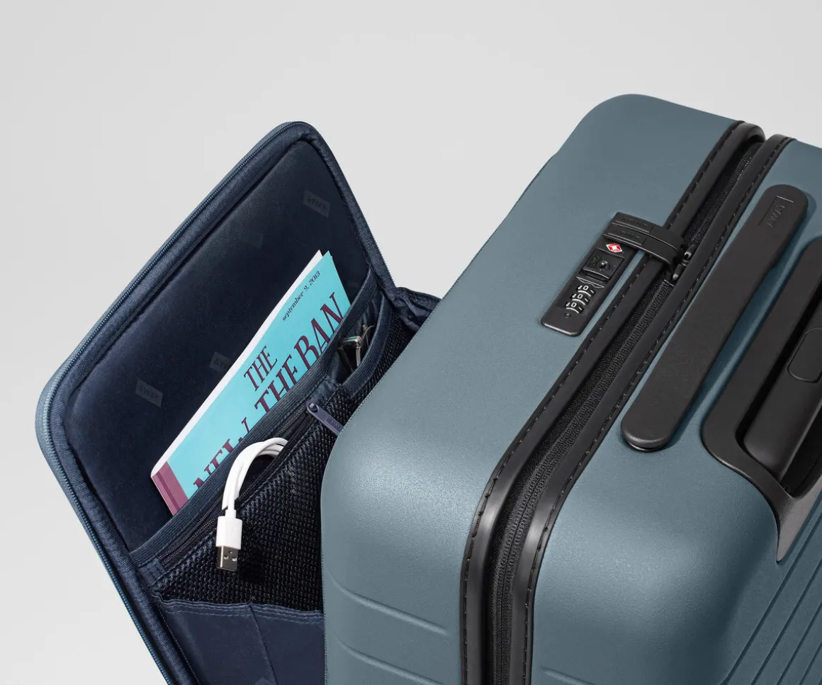 The Executive Carry-On in Coast Blue