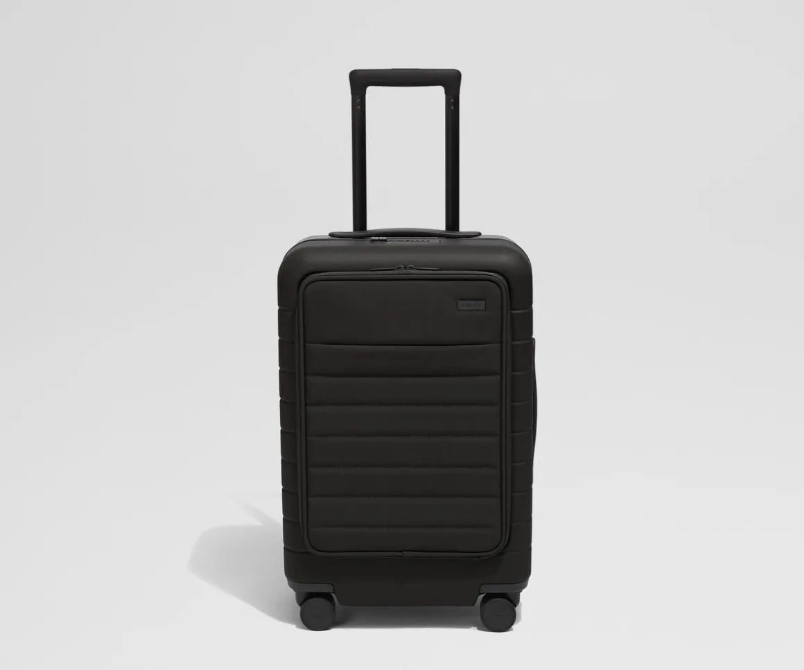 The Executive Carry-On in Jet Black
