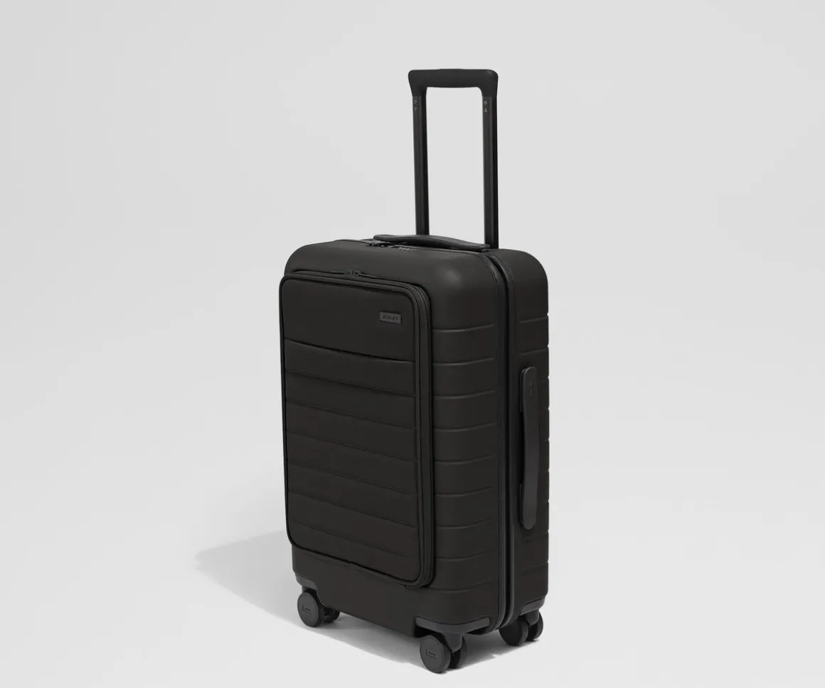 The Executive Carry-On in Jet Black