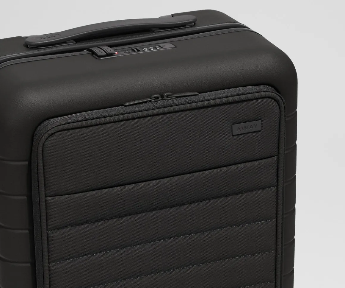 The Executive Carry-On in Jet Black
