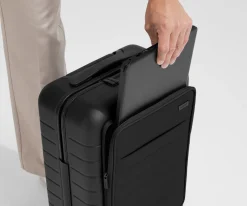 The Executive Carry-On in Jet Black