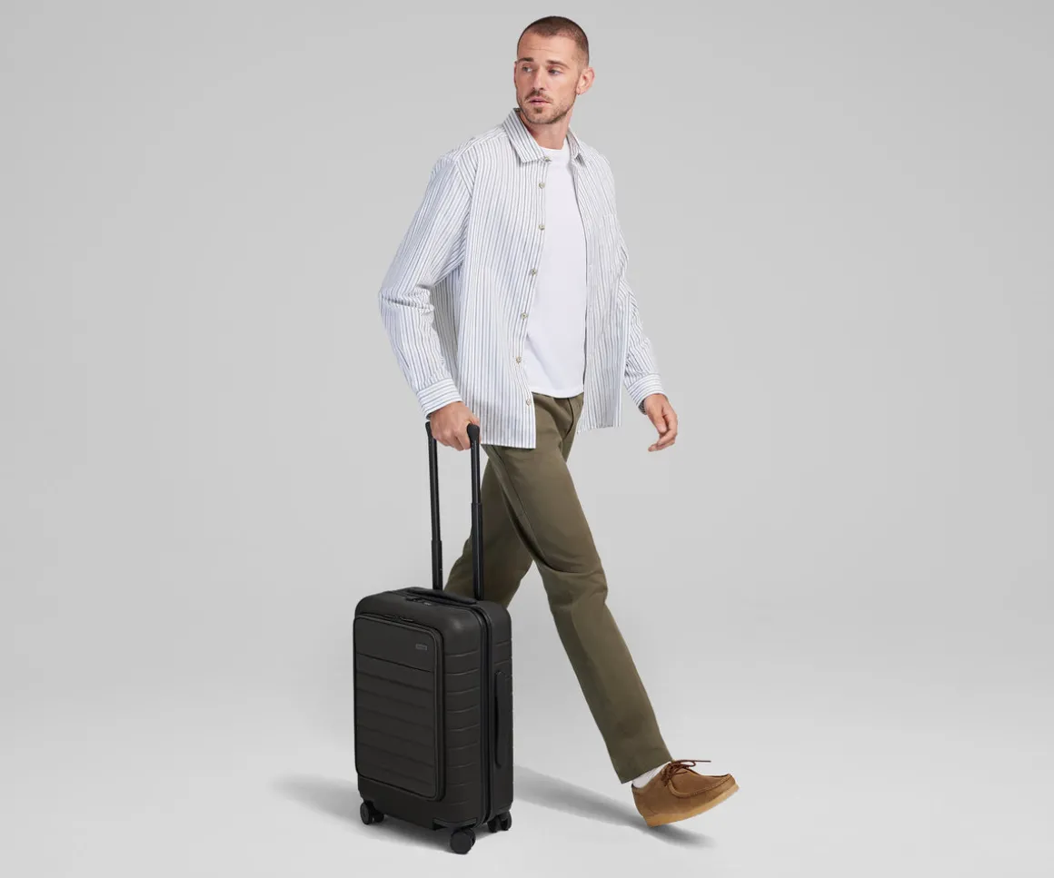 The Executive Carry-On in Jet Black