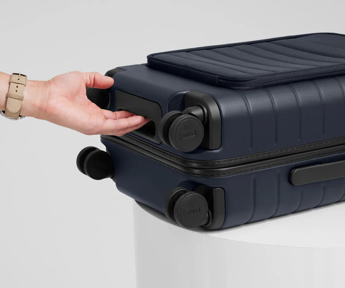 The Executive Carry-On in Navy Blue