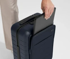 The Executive Carry-On in Navy Blue
