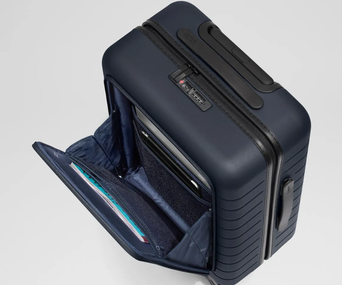 The Executive Carry-On in Navy Blue