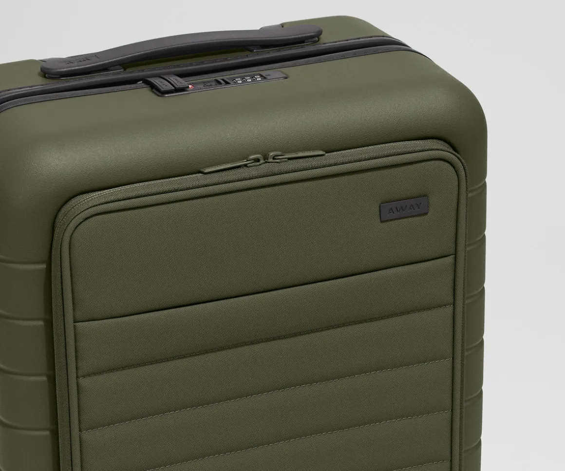 The Executive Carry-On in Olive Green
