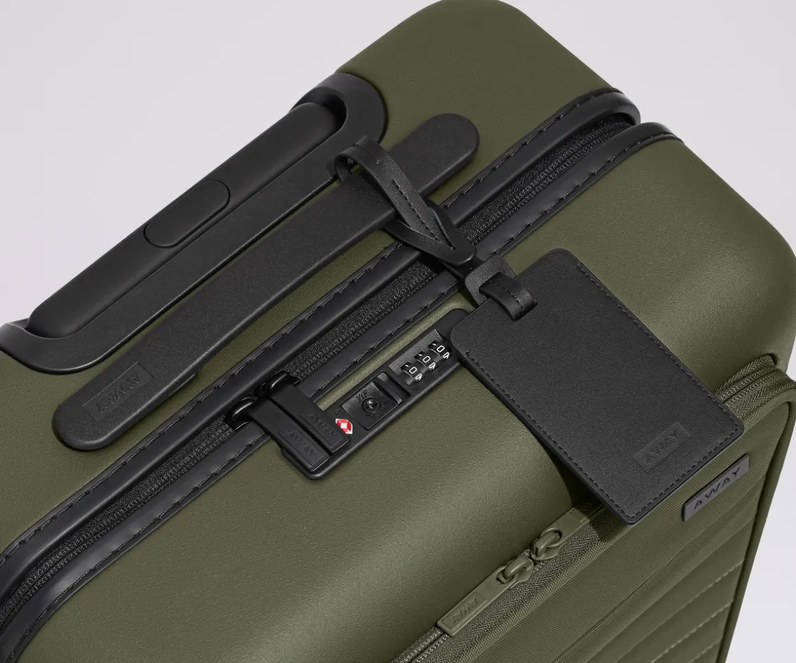 The Executive Carry-On in Olive Green
