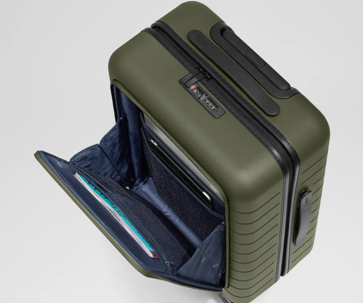 The Executive Carry-On in Olive Green