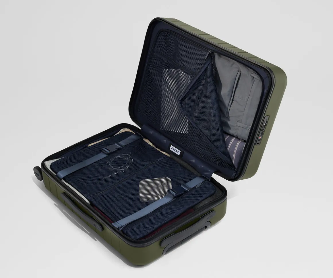 The Executive Carry-On in Olive Green