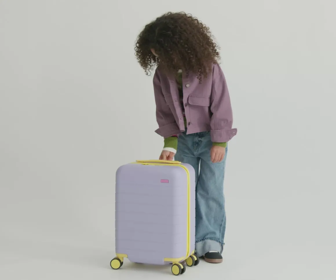 The Kids Carry-On in Berry Pink