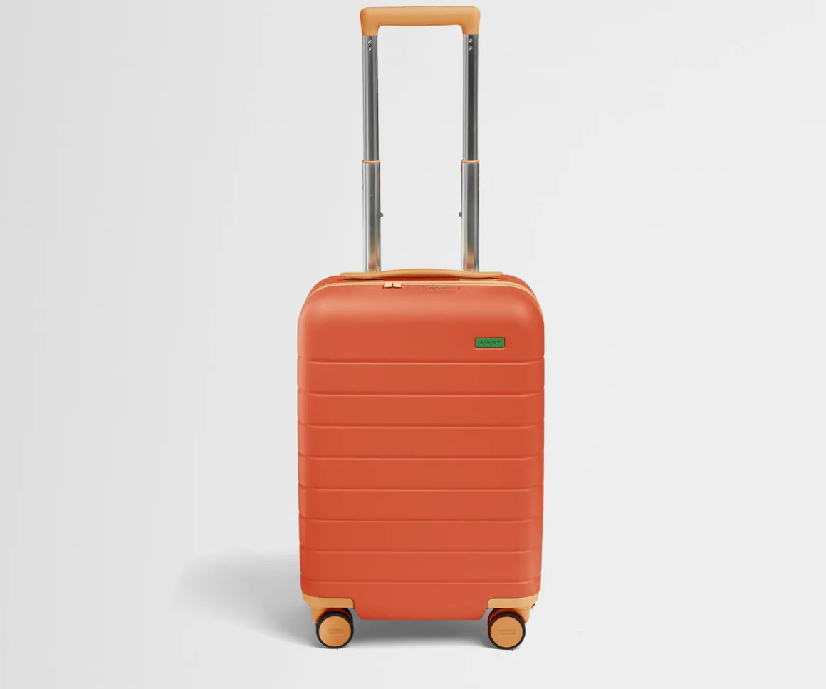 The Kids Carry-On in Poppy Orange